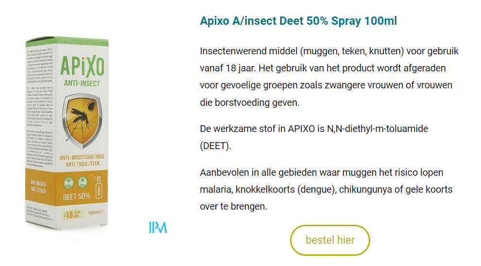 Apixo A Insect Deet 50% Spray 100ml