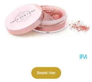 Cent Pur Cent Losse Minerale Blush Rose 7g