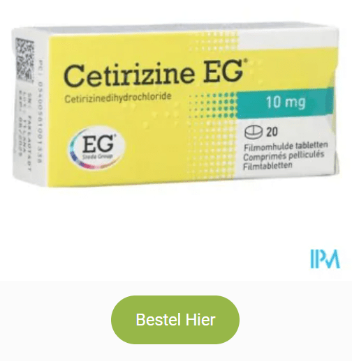 Cetirizine Eg Tabl 20x10mg