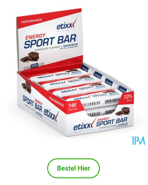Etixx Energy Sport Bar Chocolate 12x40g