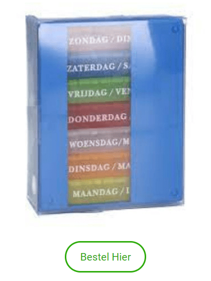 Medi 7 Color Pillendoos