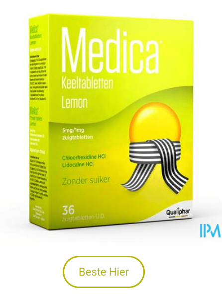 Medica Keeltabletten Lemon 36 Zuigtabletten