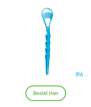 Miradent Tongschraper Deluxe Blauw