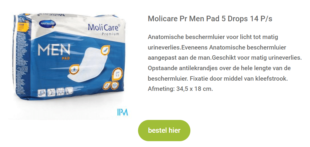 Molicare Pr Men Pad 5 Drops