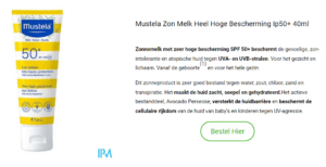 Mustela Zon Melk Heel Hoge Bescherming
