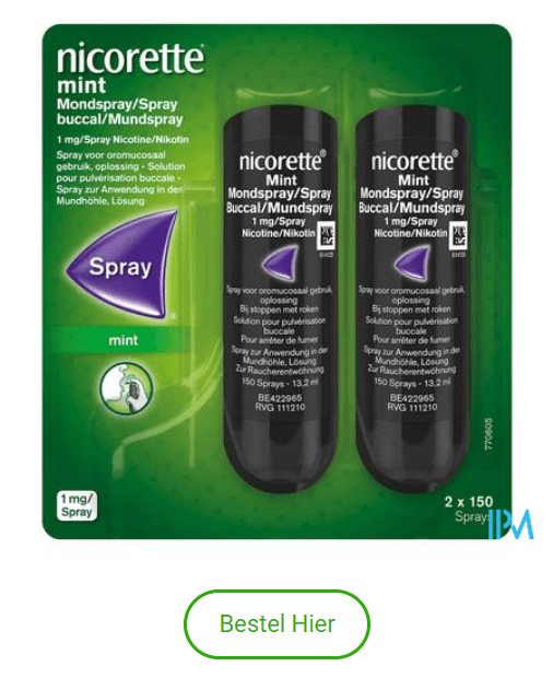Nicorette Mint Mondspray 2x150 Sprays