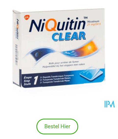Niquitin Clear Patches 21 X 21mg