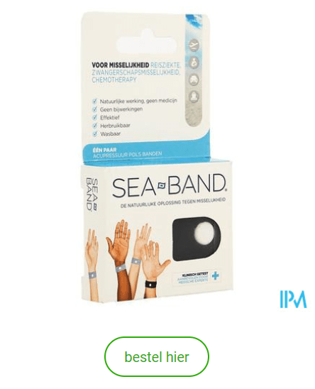 Sea Band Volwassene Armband Zwart 2