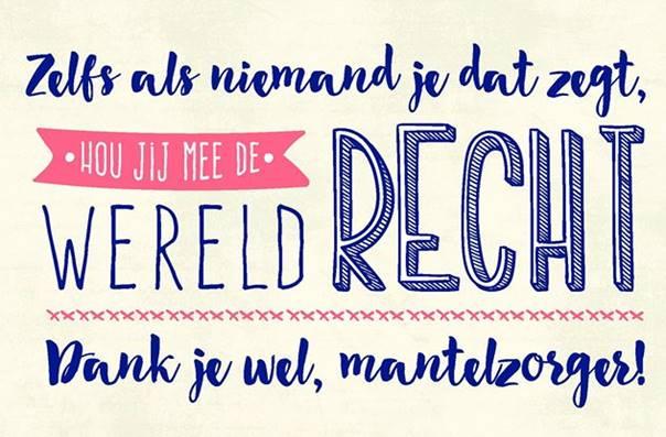 23 Juni Is De Dag Van De Mantelzorger