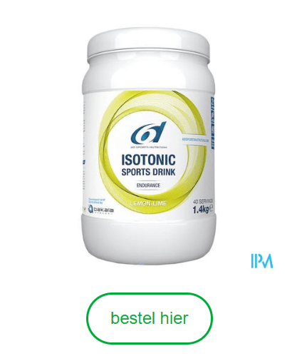 6d Sixd Isotonic Sports Drink Lemon Lime 1,4kg