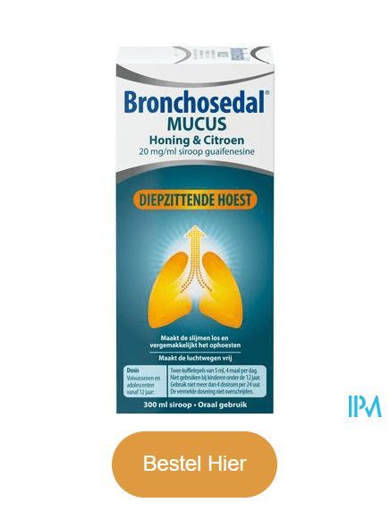 Bronchosedal Mucus Honing Citroen 300ml