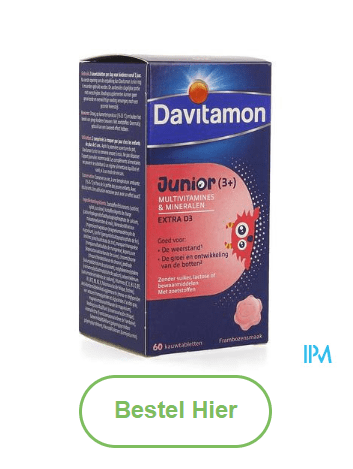 Davitamon Junior Framboos V1 Comp 60