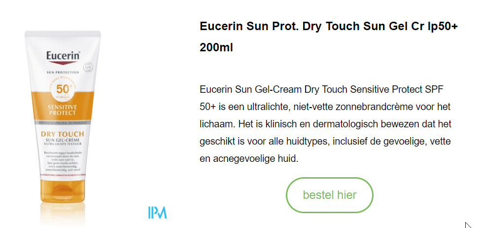 Eucerin Sun Prot. Dry Touch Sun Gel Cr Ip50+ 200ml