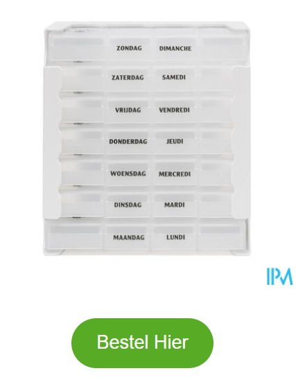 Eureka Care Pillendoos Transparant 1 Week