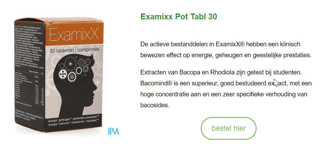 Examixx Pot Tabl 30