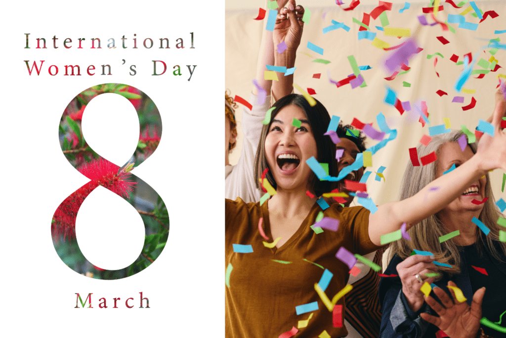 Internationale Vrouwendag Feest Voor De Gelijke Rechten Van Vrouwen