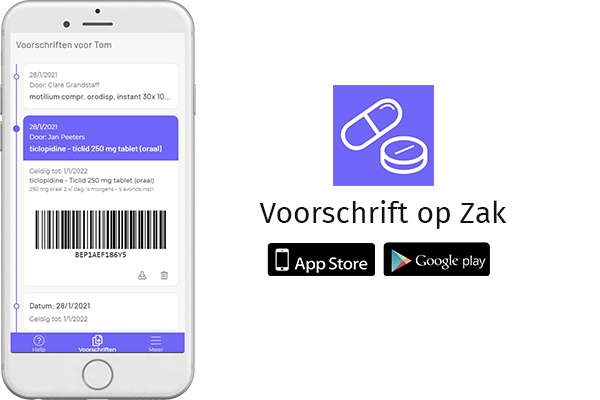 Jouw Voorschriften Digital Dankzij Voorschrift Op Zak.