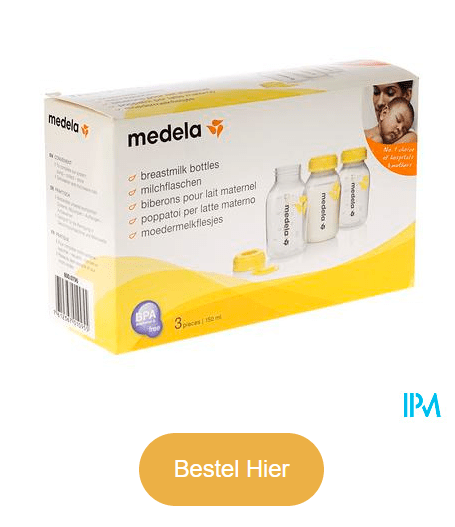Medela Set 3 Melkflesjes Bedrukt 150ml