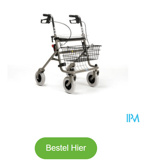 Rollator 4 Wiel Grijs Met Zitje 286bc29 Vermeiren