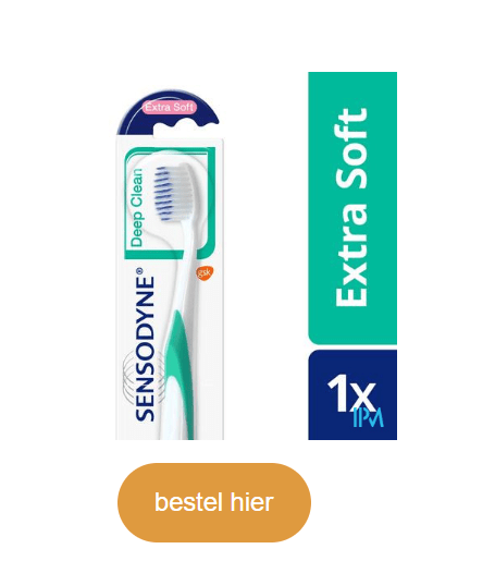 Sensodyne Deep Clean Tandenborstel Extra Soft