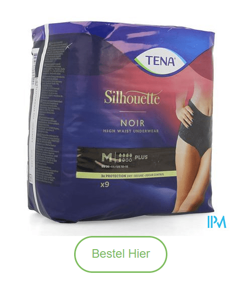 Tena Silhouette Plus Noir High Waist M 9 703081