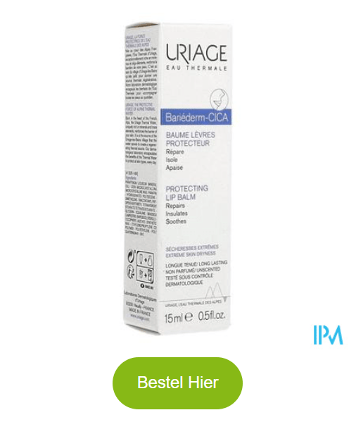 Uriage Bariederm Lippenbalsem Tube 15ml