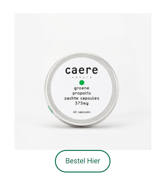 Caere Natura Groene Propolis 375mg Zachte Capsules 60