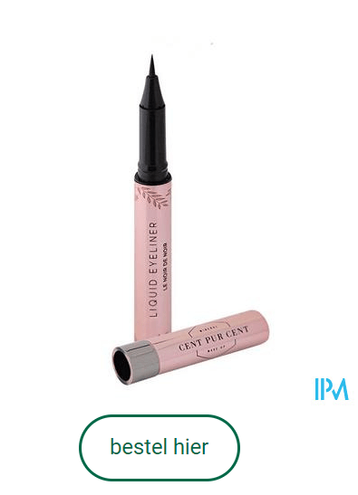 Cent Pur Cent Liquid Eyeliner Zwart Refill 0,8ml
