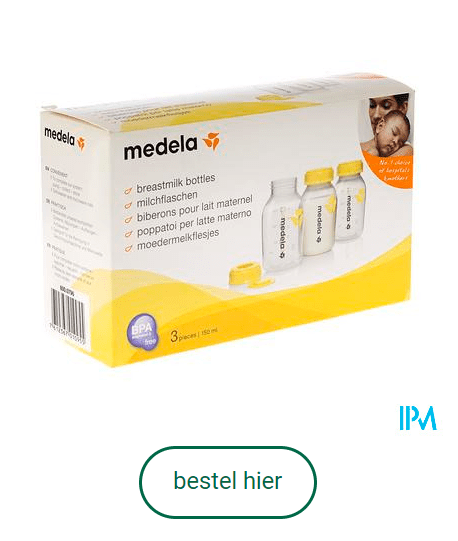 Medela Set 3 Melkflesjes Bedrukt 150ml