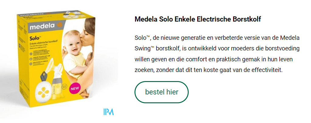 Medela Solo Enkele Electrische Borstkolf