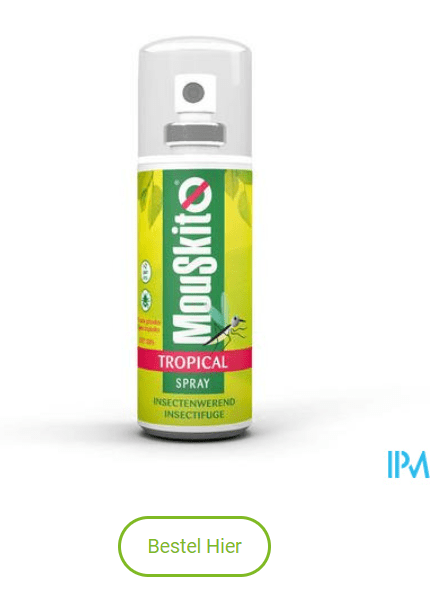 Mouskito Tropical Tropische Gebieden 50% Deet 100 Ml Spray