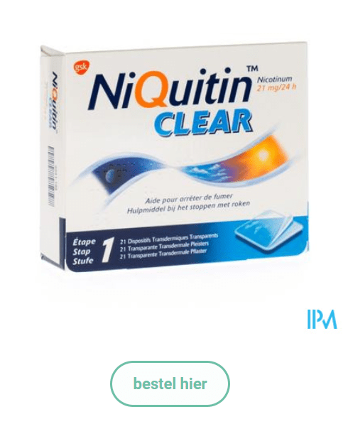 Niquitin Clear Patches 21 X 21mg