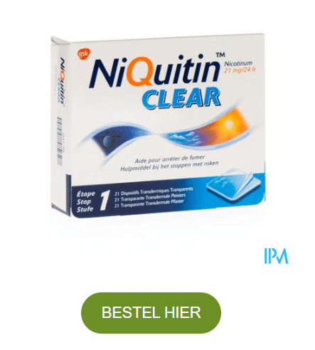 Niquitin Clear Patches 21 X 21mg