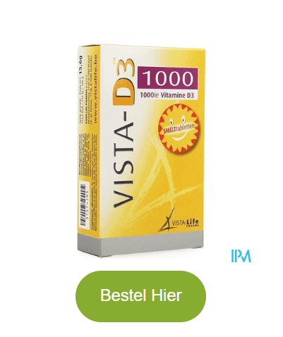 Vista D3 1000 Smelttabletten 120