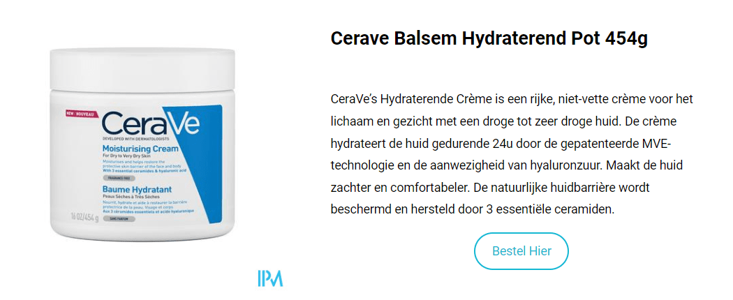 Cerave Balsem Hydraterend Pot 454g