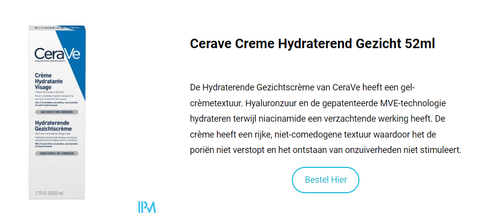 Cerave Creme Hydraterend Gezicht 52ml