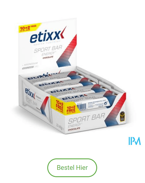 Etixx Energy Sport Bar Chocolate 12x40g