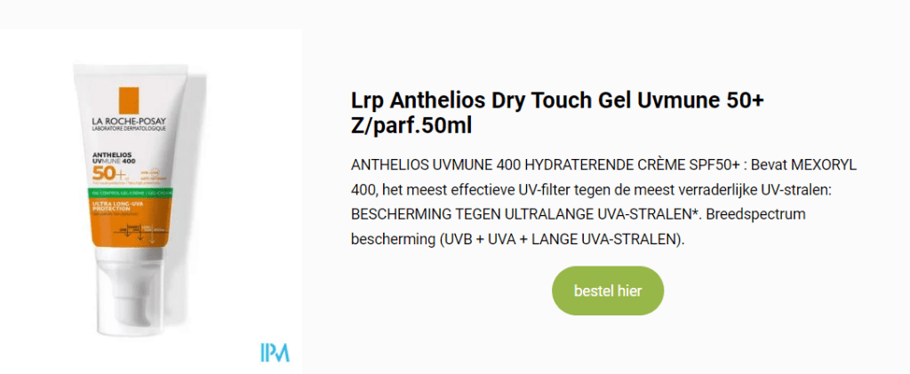 Lrp Anthelios Dry Touch Gel Uvmune 50+