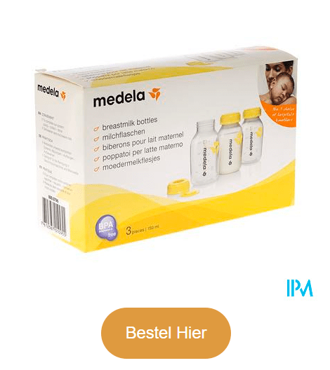 Medela Set 3 Melkflesjes Bedrukt 150ml