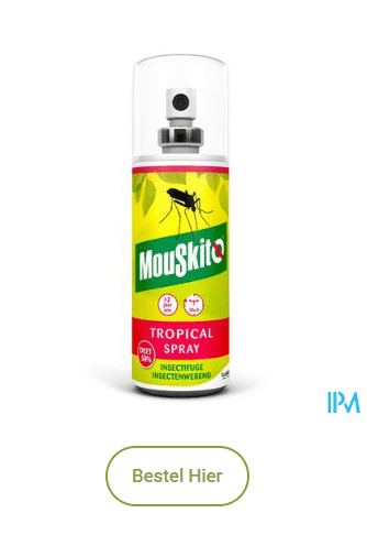 Mouskito Tropical Tropische Gebieden 50% Deet 100 Ml Spray