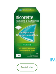 Nicorette Freshmint Kauwgom 105x2mg
