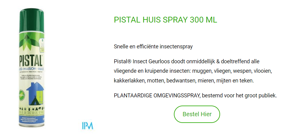 Pistal Huis Spray 300 Ml