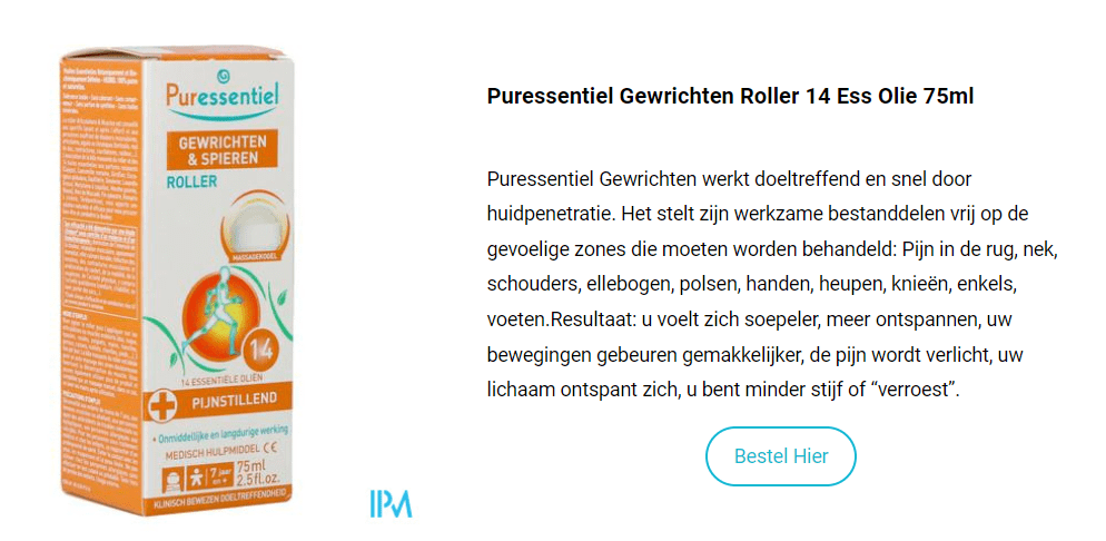 Puressentiel Gewrichten Roller 14 Ess Olie 75ml