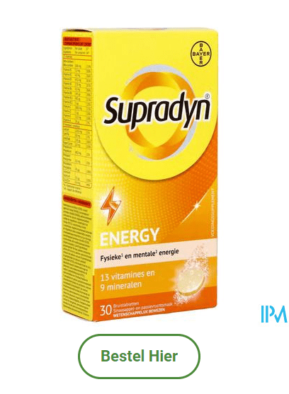 Supradyn Energy Bruistabletten 30 Nf Verv.3150257