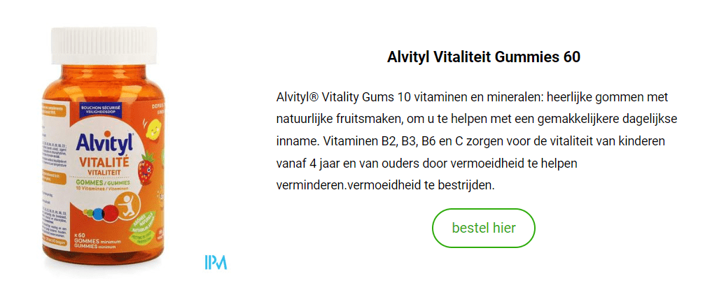 Alvityl Vitaliteit Gummies 60