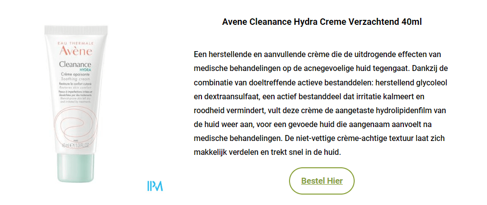 Avene Cleanance Hydra Creme Verzachtend 40ml