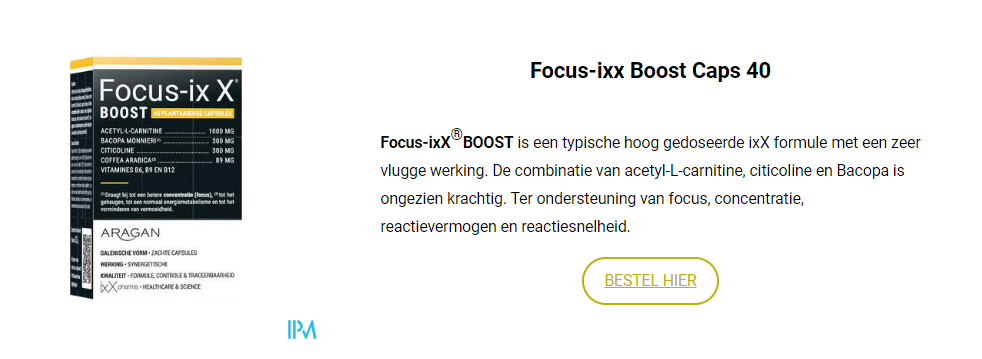 Focus Ixx Boost Caps 40
