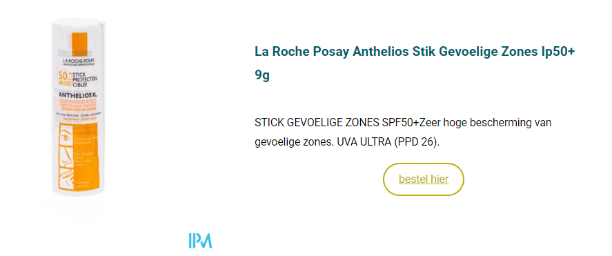 La Roche Posay Anthelios Stik Gevoelige Zones Ip50+ 9g