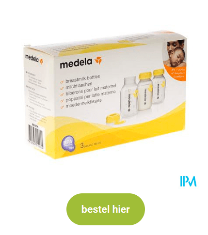 Medela Set 3 Melkflesjes Bedrukt 150ml