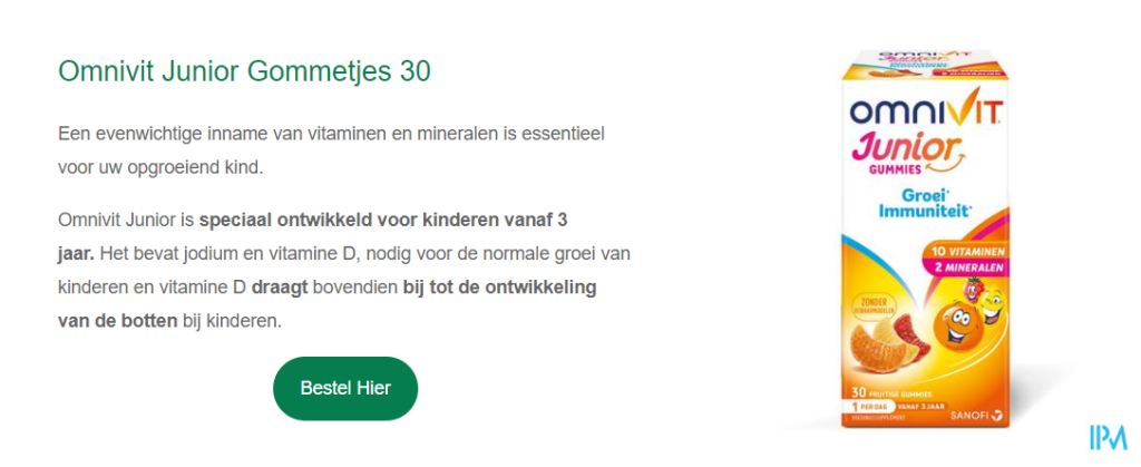 Omnivit Junior Gommetjes 30